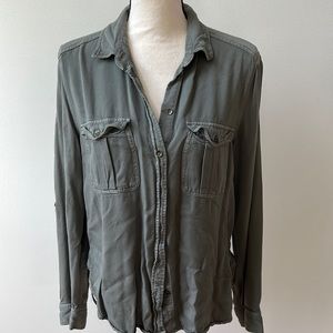 American Eagle Boyfriend Fit Button Down